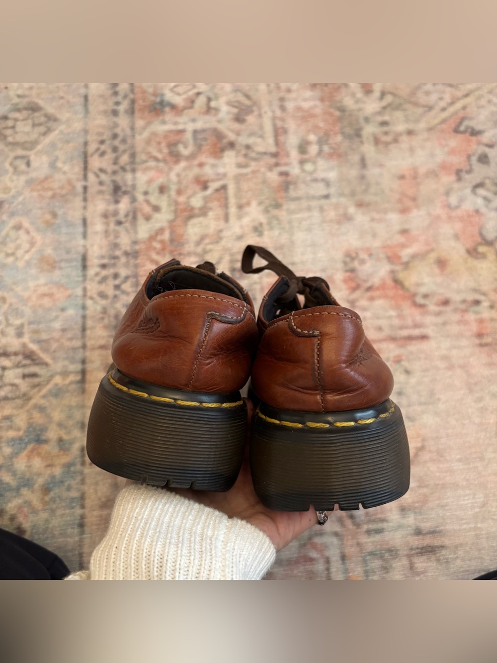Chesnut Dr. doc Martens AirWair chunky/platform Oxford Women’s US 8 - Picture 8 of 12